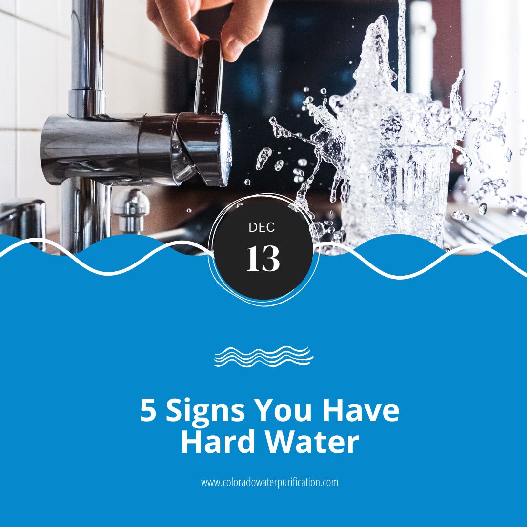 5 Signs You Have Hard Water