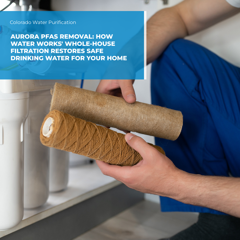 Aurora PFAS Removal: How Water Works’ Whole-House Filtration Restores Safe Drinking Water for Your Home