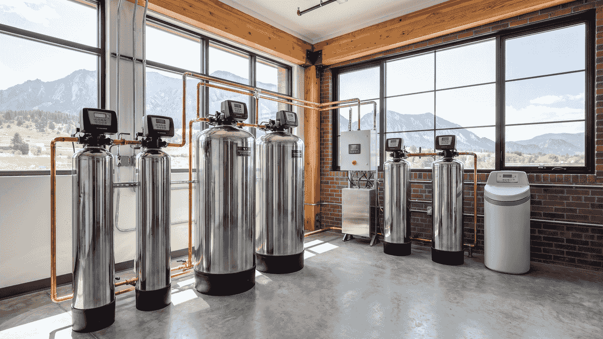 Commercial Water Softener Systems for Parker Restaurants and Hotels