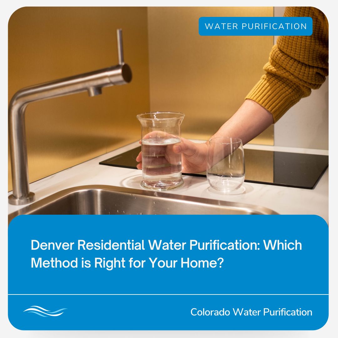 Denver Residential Water Purification: Which Method is Right for Your Home?