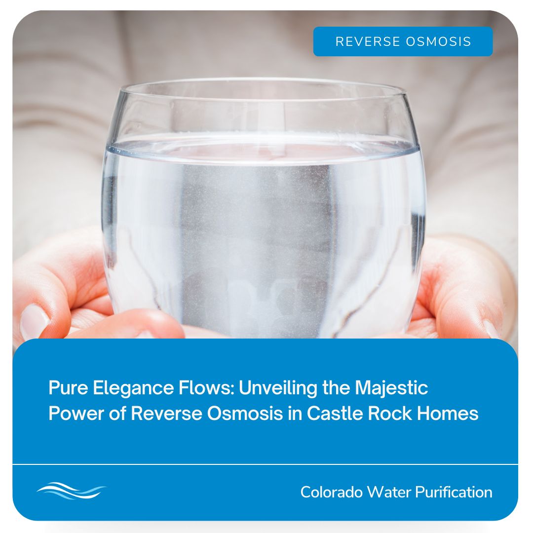 Pure Elegance Flows: Unveiling the Majestic Power of Reverse Osmosis in Castle Rock Homes