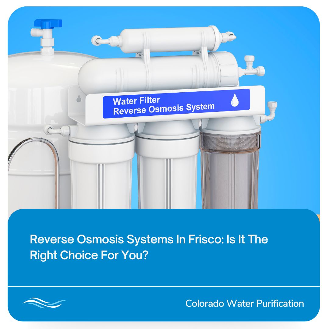 Reverse Osmosis Systems In Frisco: Is It The Right Choice For You?