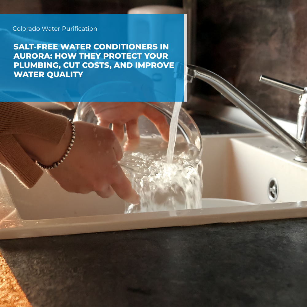 Salt-Free Water Conditioners in Aurora: How They Protect Your Plumbing, Cut Costs, and Improve Water Quality