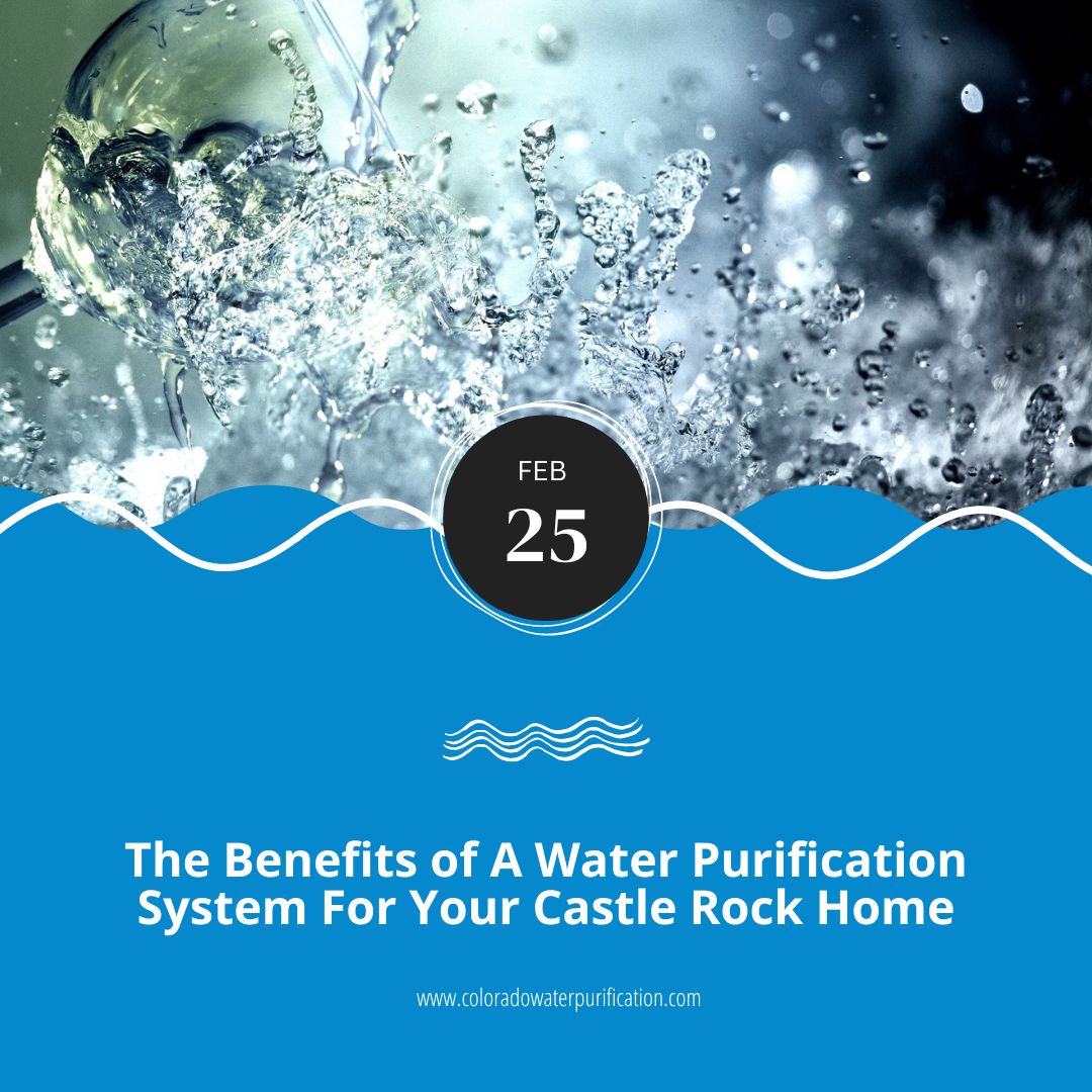 The Benefits of A Water Purification System For Your Castle Rock Home