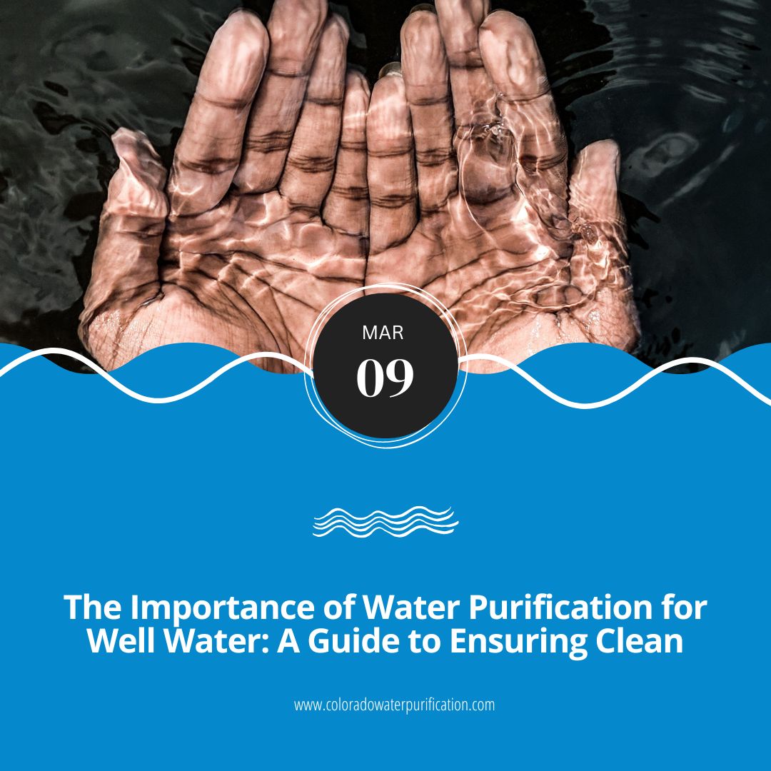 The Importance of Water Purification for Well Water: A Guide to Ensuring Clean and Drinking Water for Castle Rock Homes