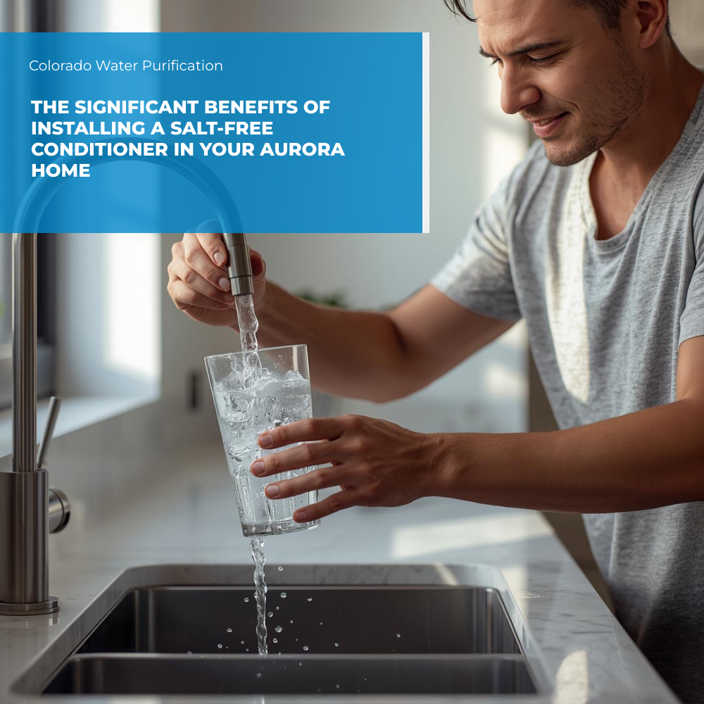 The Significant Benefits of Installing a Salt-Free Conditioner in Your Aurora Home