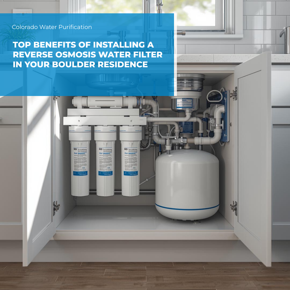 Top Benefits of Installing a Reverse Osmosis Water Filter in Your Boulder Residence