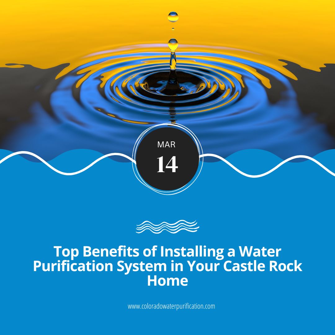 Top Benefits of Installing a Water Purification System in Your Castle Rock Home
