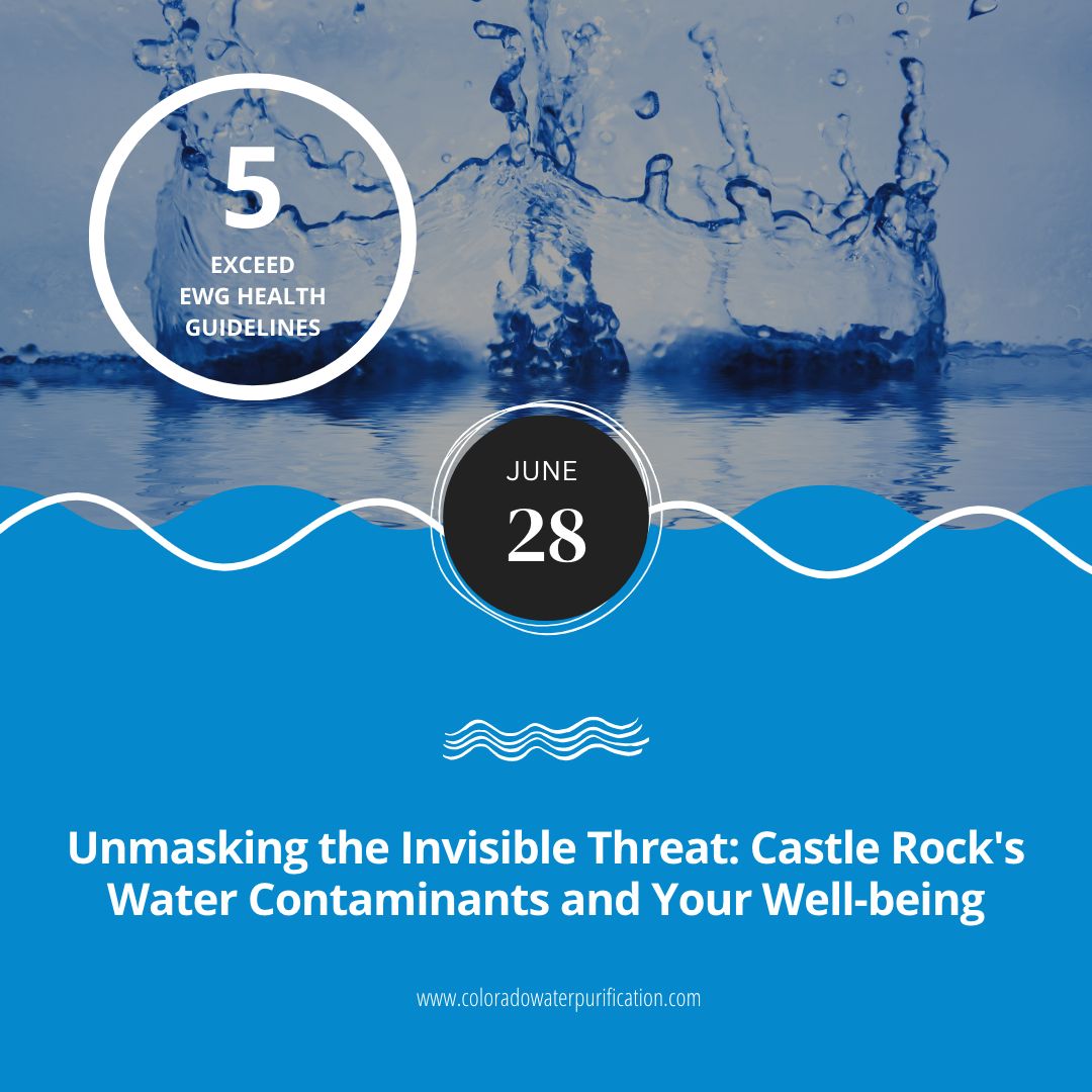 Unmasking the Invisible Threat: Castle Rock’s Water Contaminants and Your Well-being