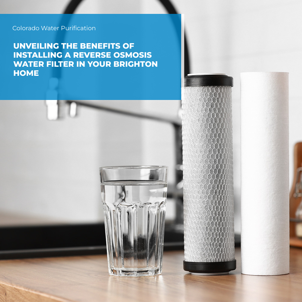 Unveiling the Benefits of Installing a Reverse Osmosis Water Filter in your Brighton Home