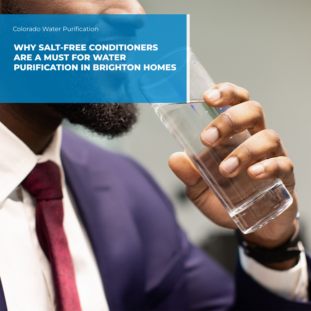 Why Salt-Free Conditioners are a Must for Water Purification in Brighton Homes