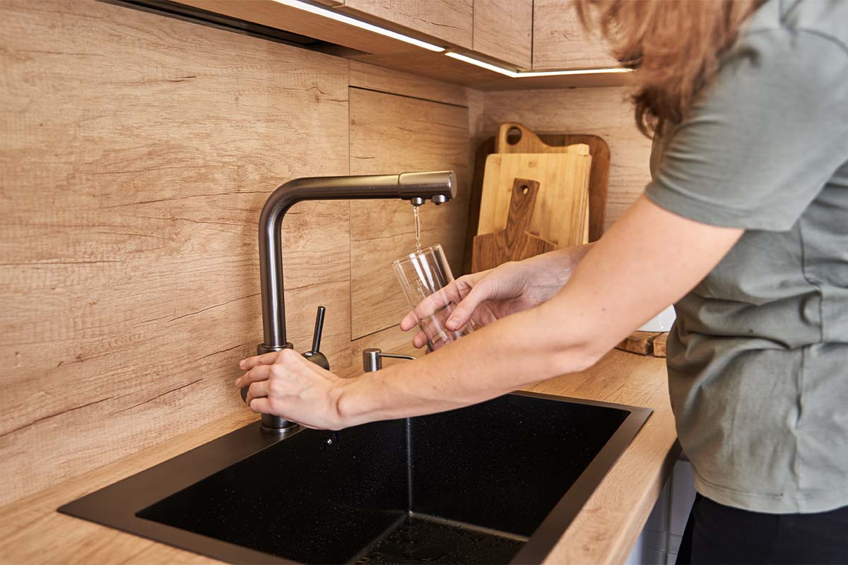 Whole house water filtration system